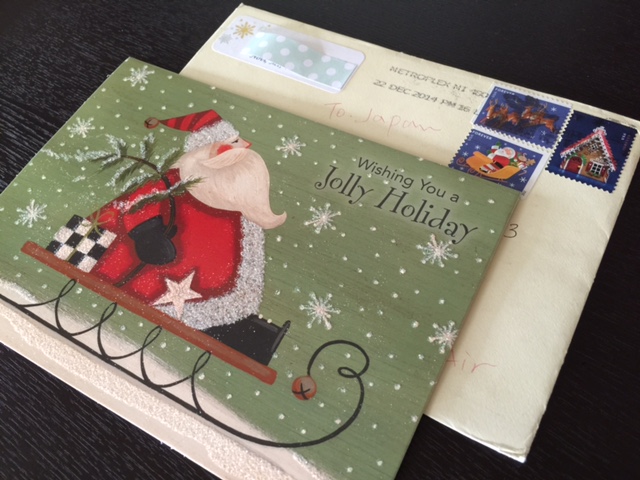 海外へのクリスマスカードはいつ送る 宛名の書き方や料金は のんびりスローな毎日を